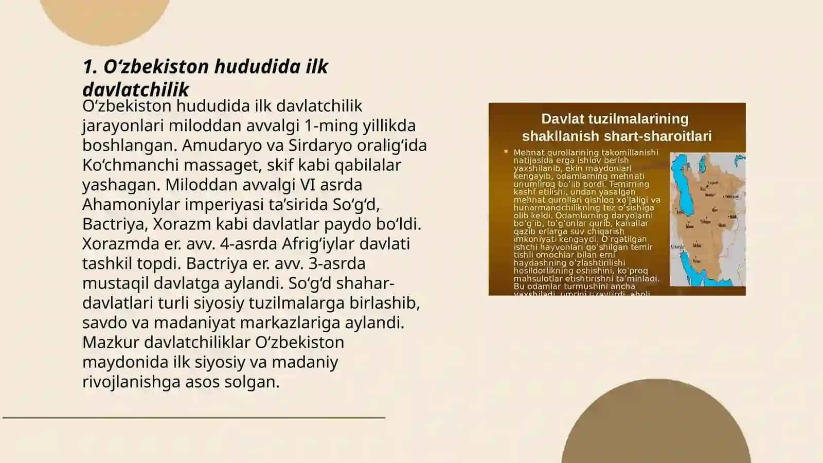 O‘zbekiston hududida qadimgi davr davlati va huquqi 3