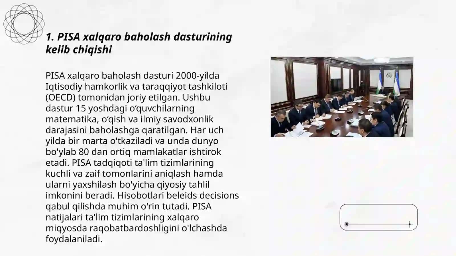 PISA xalqaro baholash dasturi mazmun va mohiyati 3