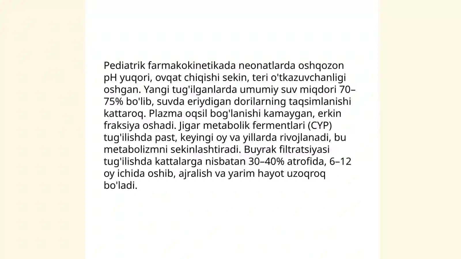 Biologik faol va dorivor moddalarning bola organizmiga taʼsiri 3