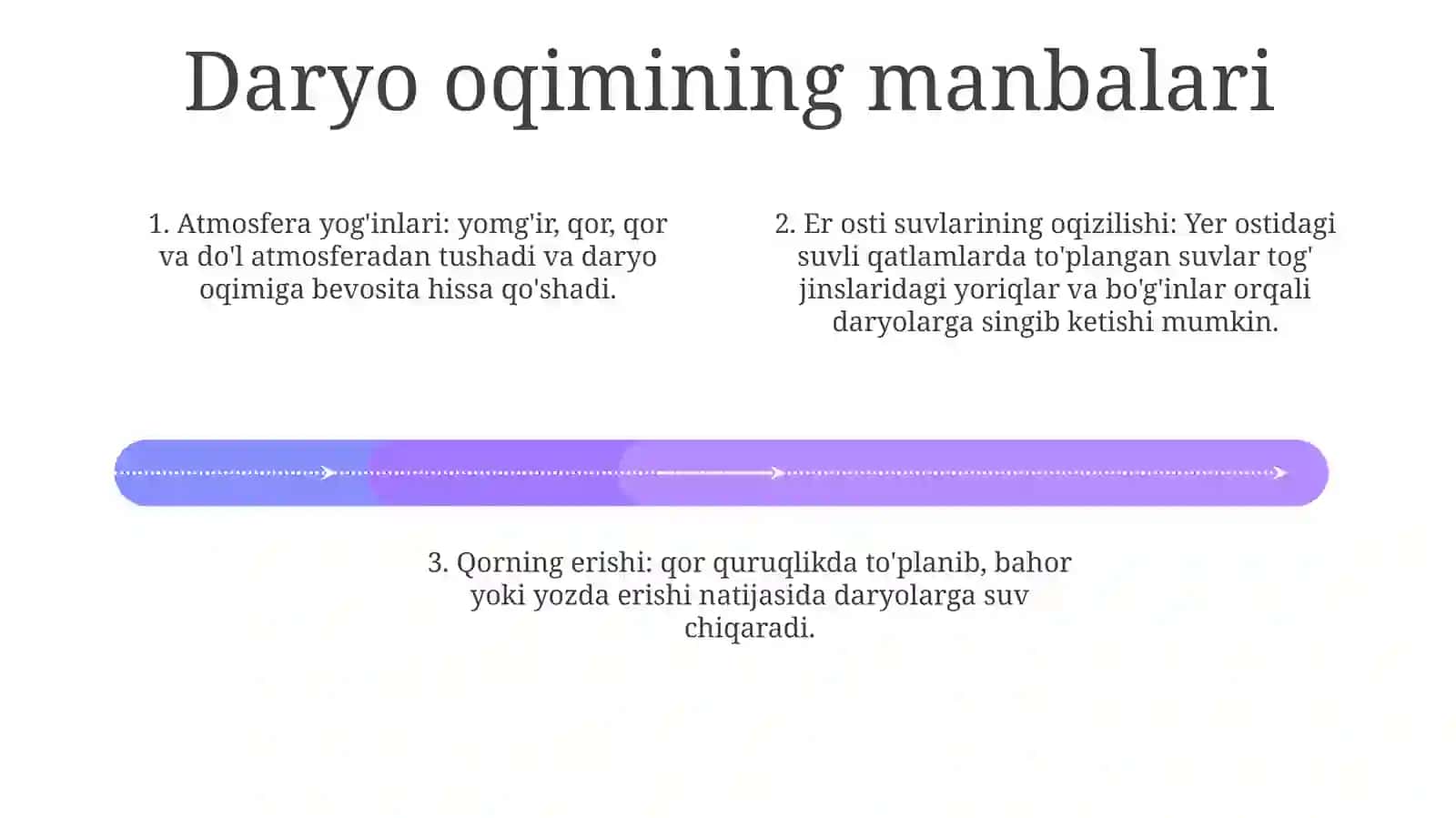 Daryo Oqimining Hosil Bolish Va Unga Tasir Etuvchi Omillar 3