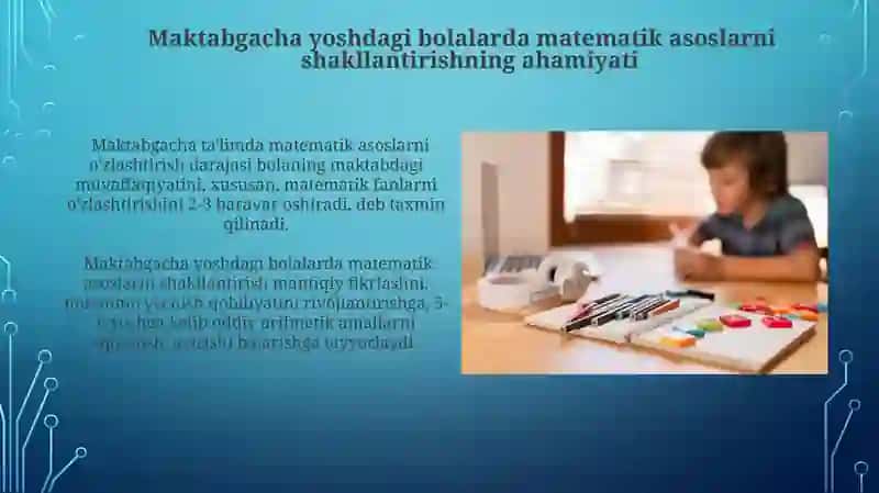 Maktabgacha yoshdagi bolalarda matematika tushunchalarni rivojlantirish 3
