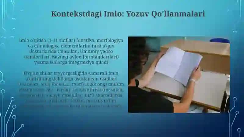 Imlo o'qitishning samarali usullari 3