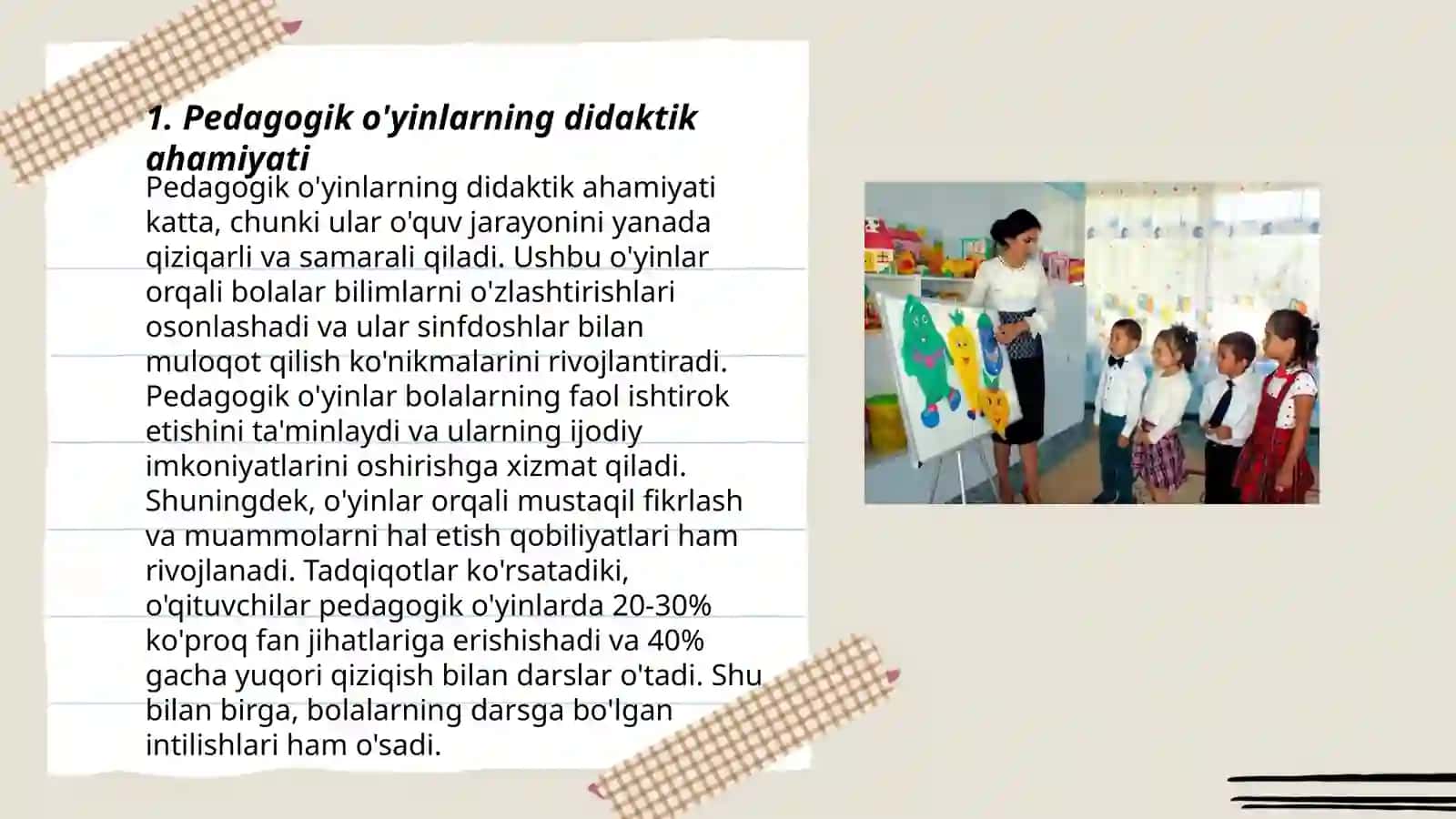 pedagogik o'yinlarni tashkil etish va òtkazishda ijodiy yondashuv 3