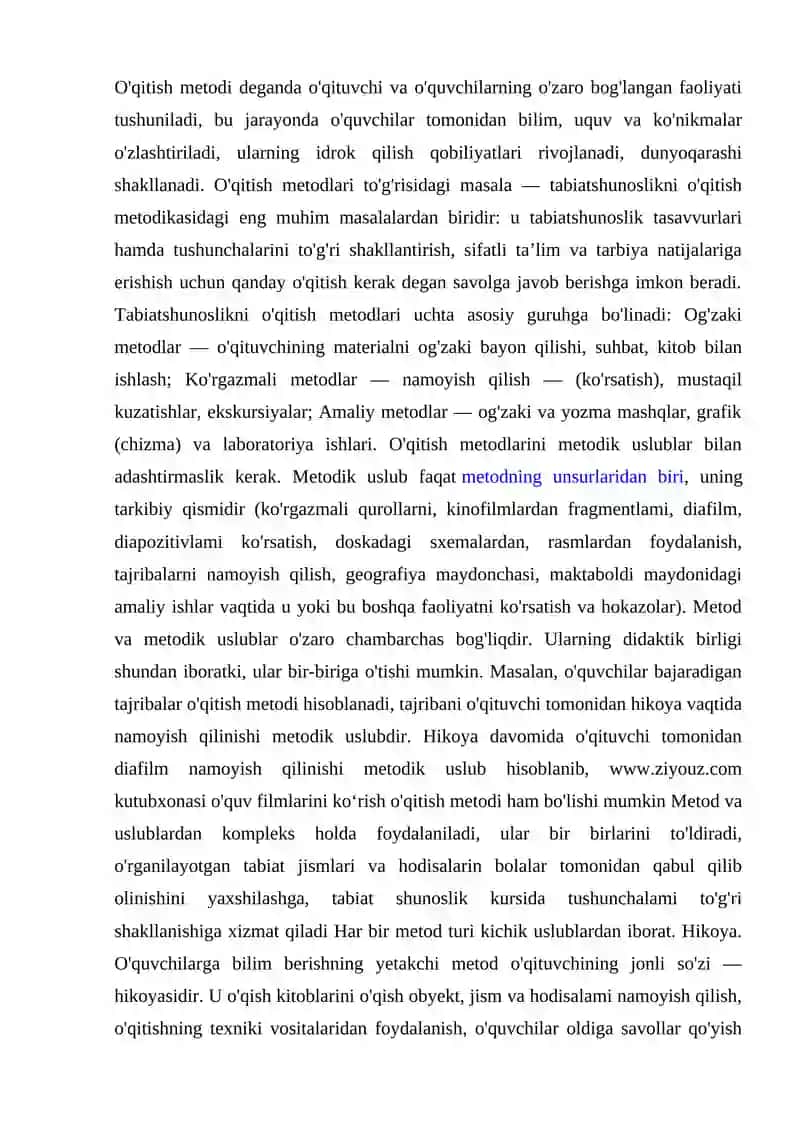 Baliq skleti metodi 3
