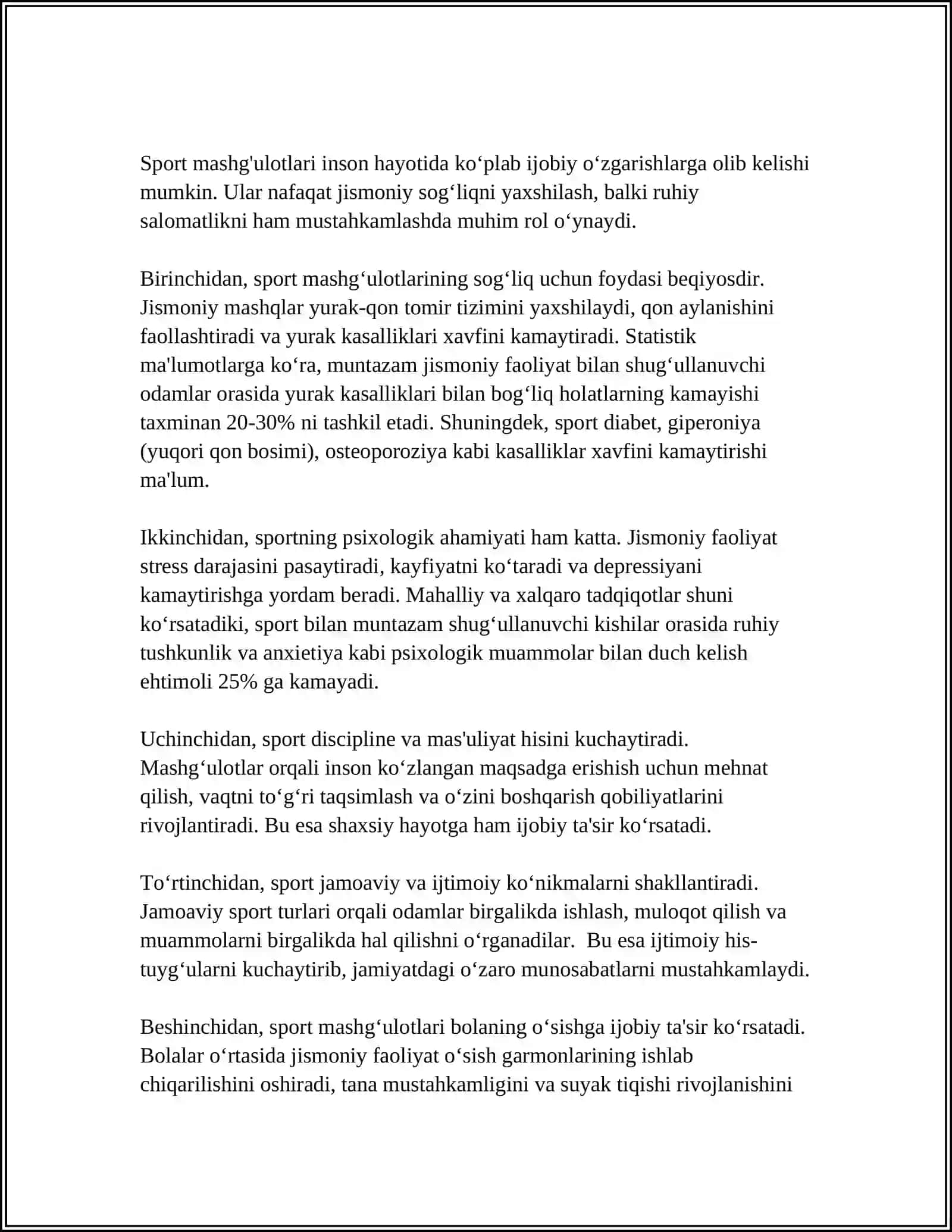 TALIM MUASSALARIDA SPORT MASHGULOTLARINI TASHKIL ETISH VA MAQSAD VAZIFALARI 3