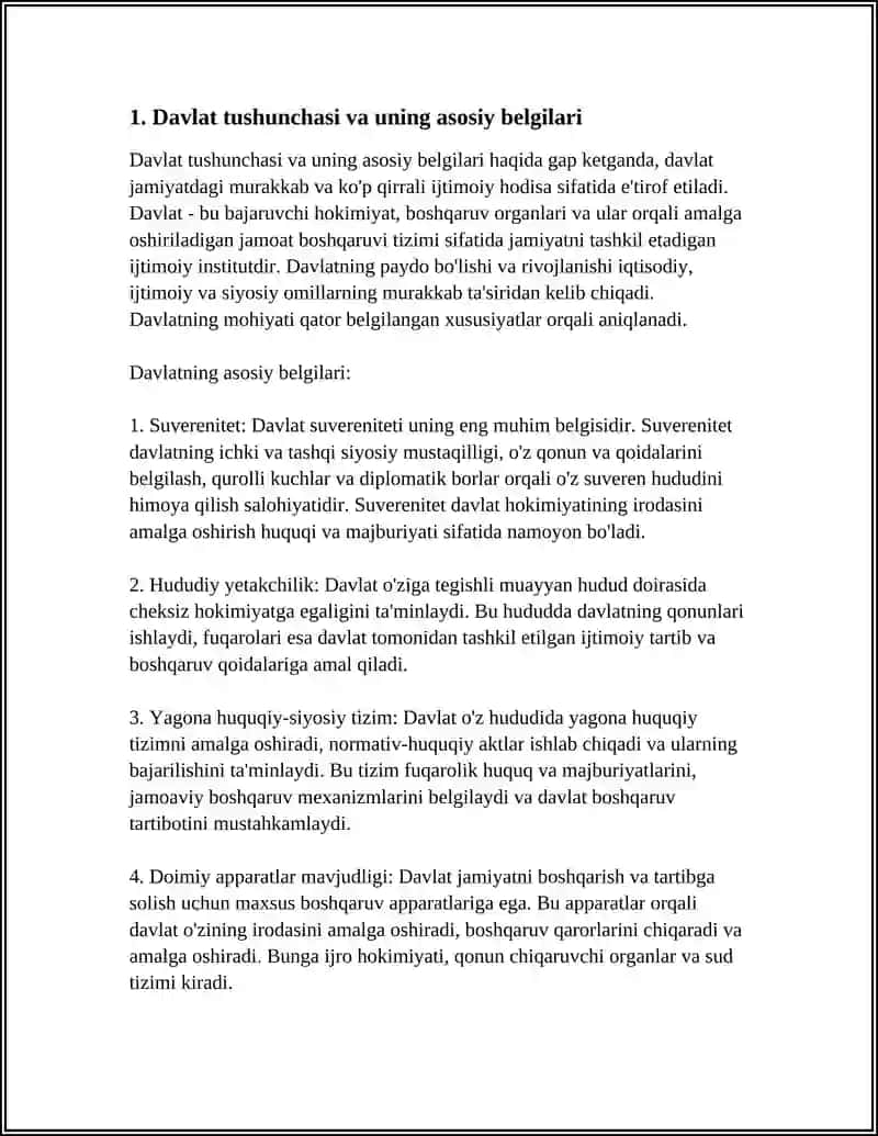 DAVLATNING ASOSIY BELGILARI MOHIYATI VA TIPOLOGIYASI 3