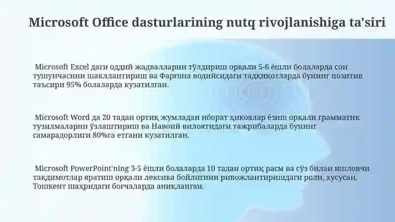 Microsoft Office dasturlarini oʻrganish 3