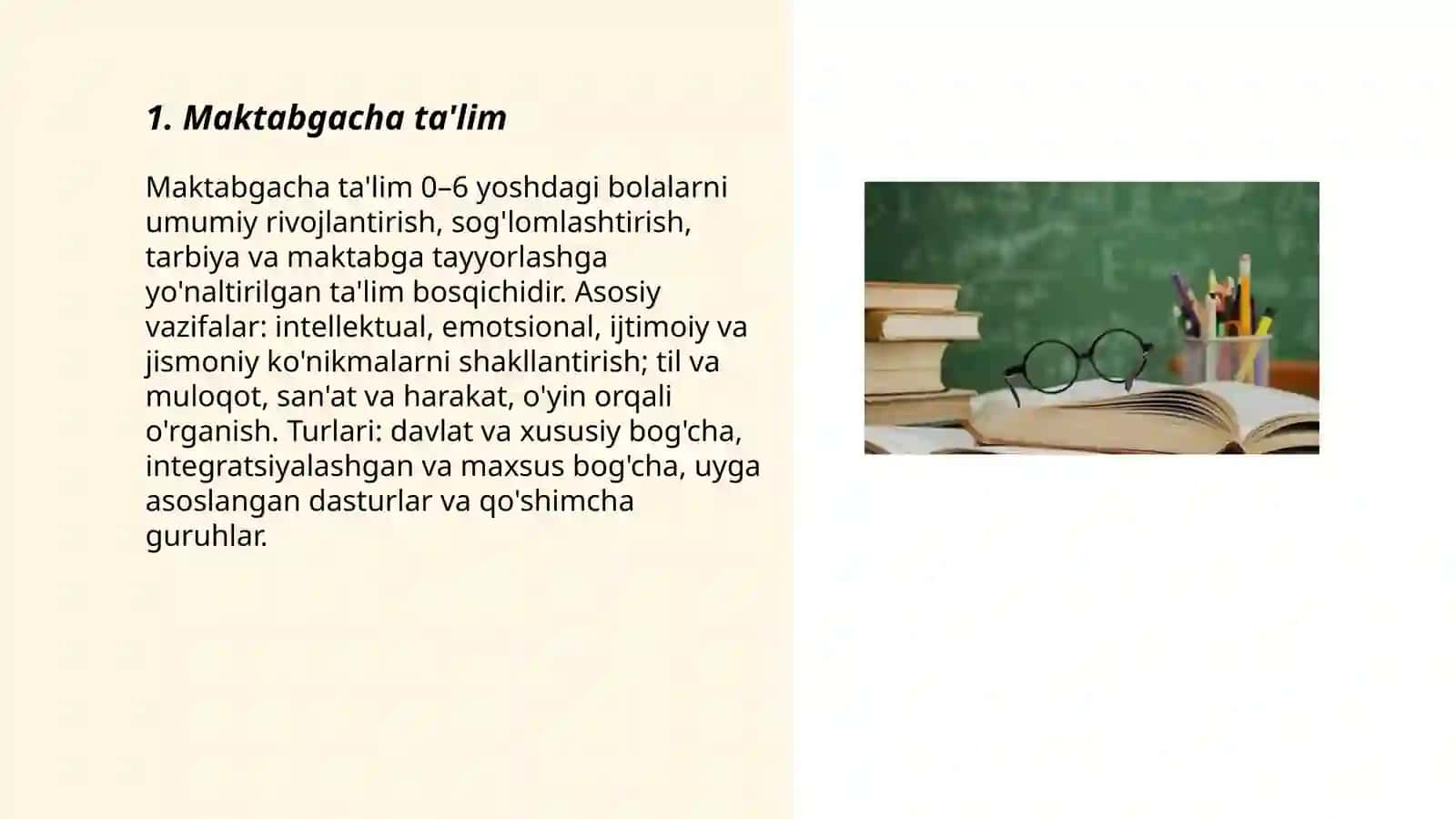 Maktabgacha ta'lim 3