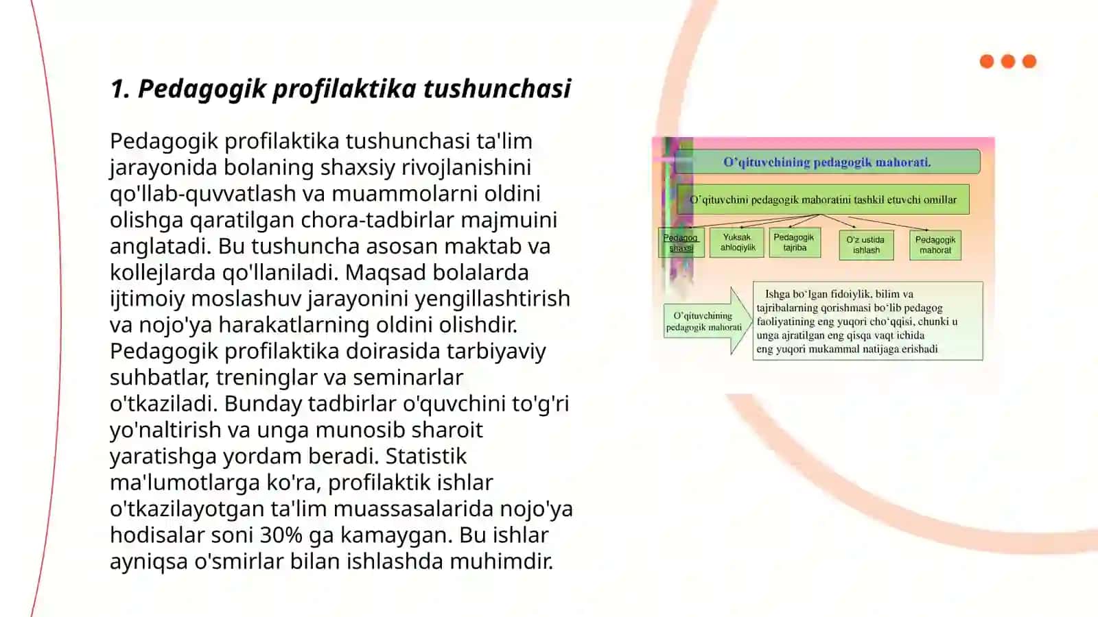 Pedagogik profilaktika va uning asosiy tamoyillari 3