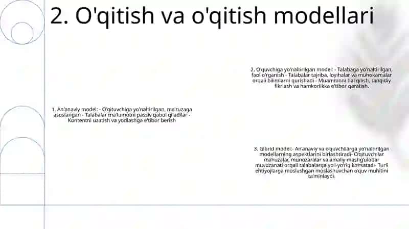 OʻQuv Jarayonining Amaliyotini Tashkil Etish Shakllari 3