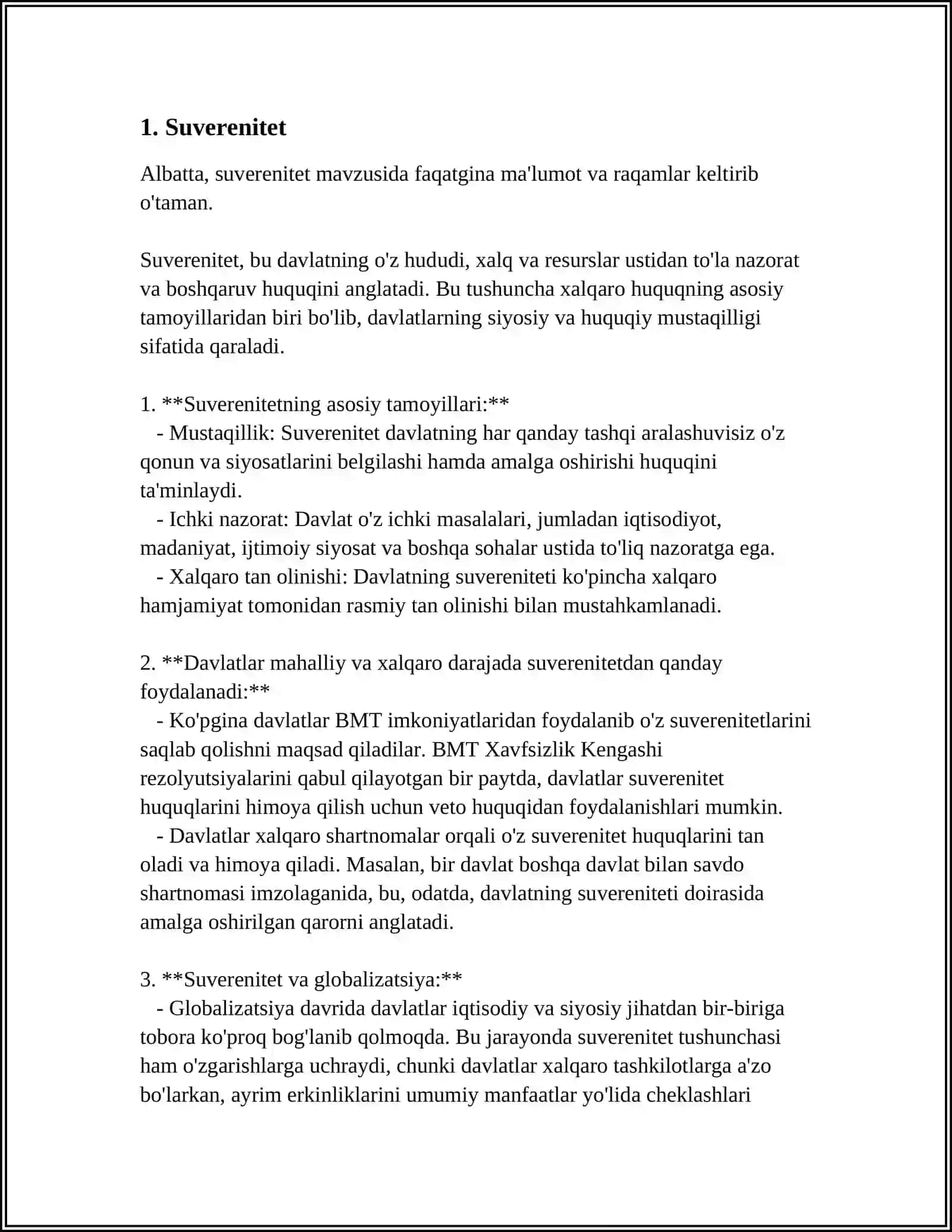O’ZBEKISTON RESPUBLIKASI KONSTITUTSIYASINING ASOSIY TAMOYILLARI 3