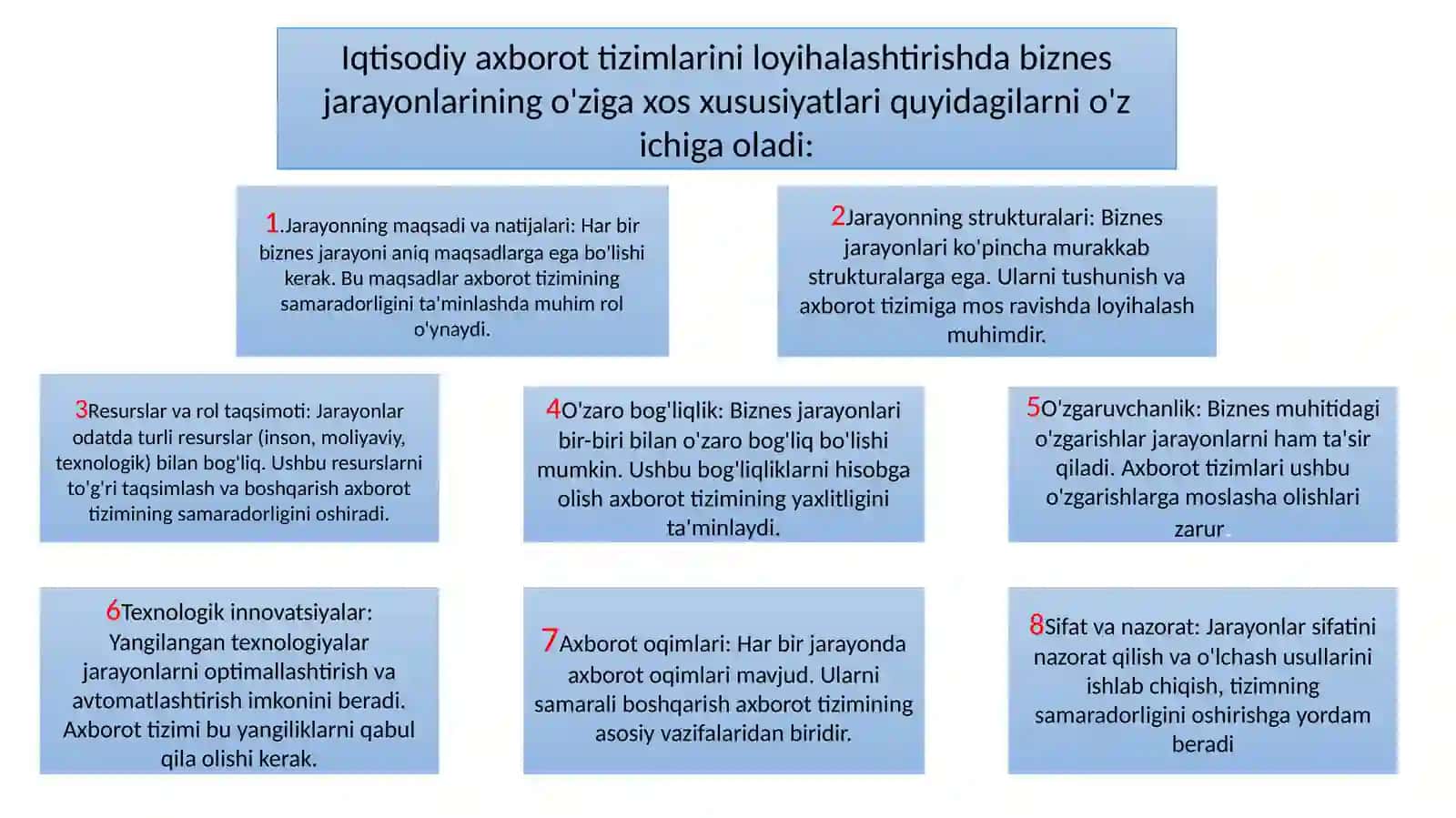 Iqtisodiy axborot tizimlarini loyihalashtirishdabiznеs jarayonlarining o’ziga xos xususiyatlari 3