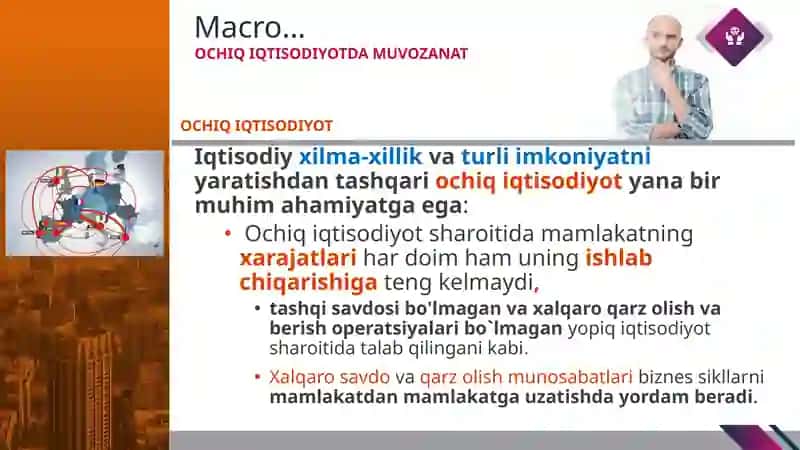 Ochiq Iqtisodiyotda Investitsiya va Jamg'arish 3
