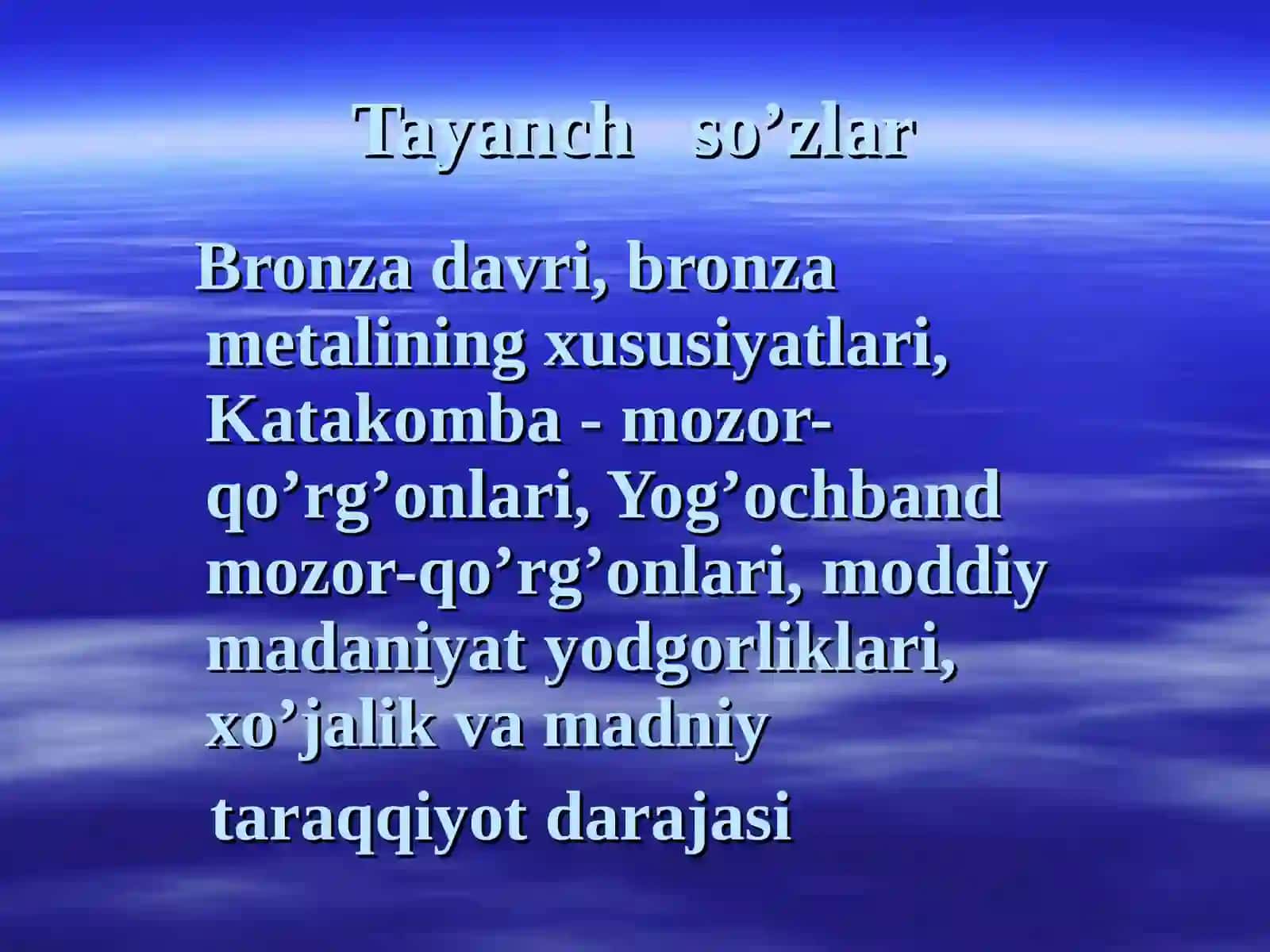 Bronza davri arxeologiyasi 3