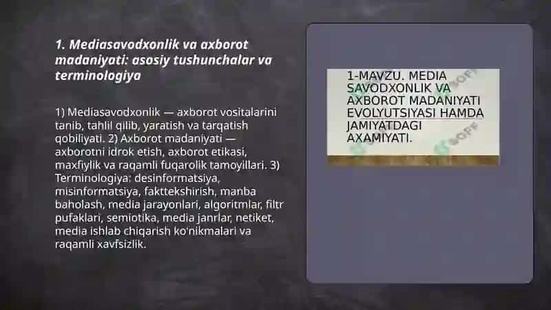 Mediasavodxonlik va axborot madaniyati evolyutsiyasi 3