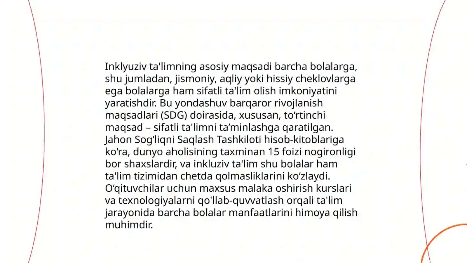 Inklyuziv va Birgalikda Oʻqitish 3