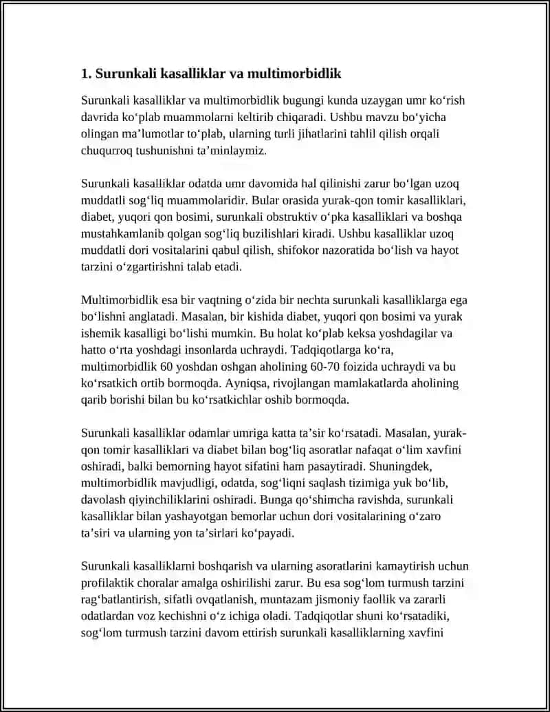 UZOQ UMR KO’RISH MUAMMOLARI 3
