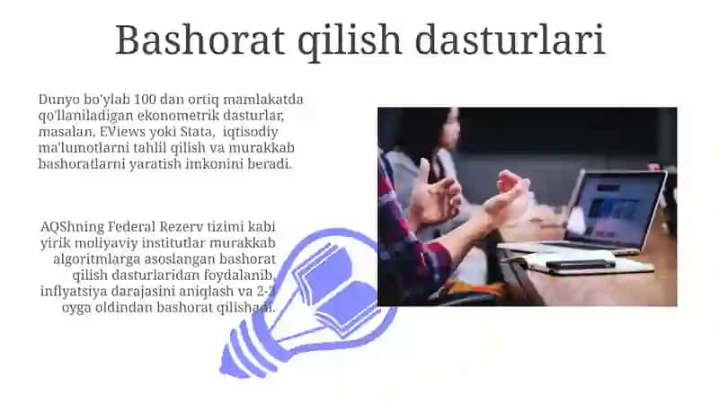 Iqtisodiyotda qo'llaniladigan amaliy dasturiy mahsulotlar 3