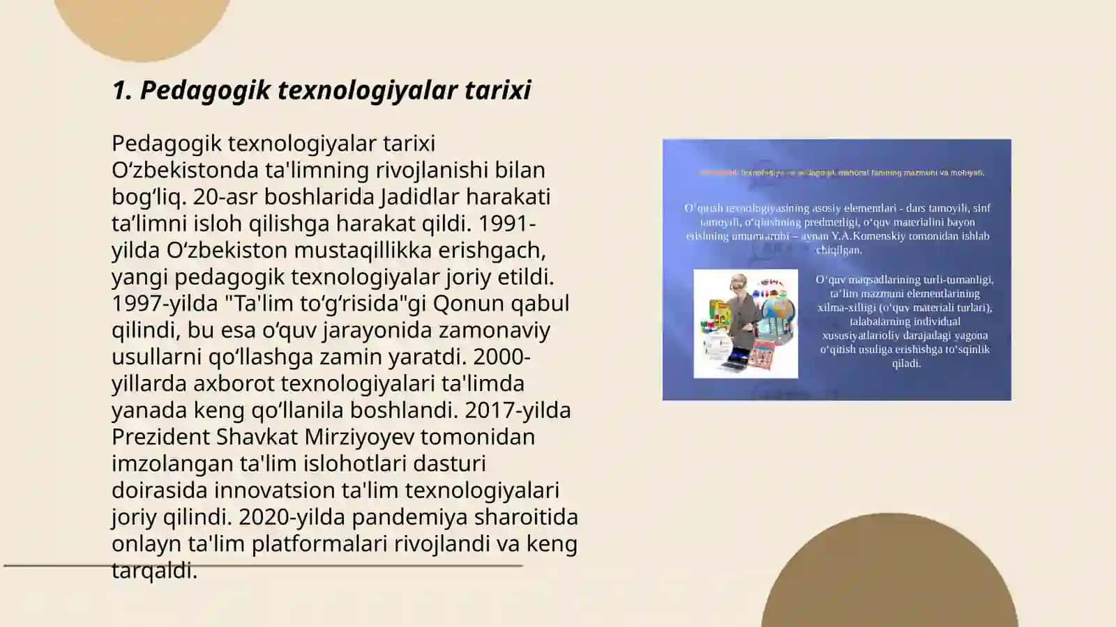 Pedagogik texnologiyalar tarixi 3
