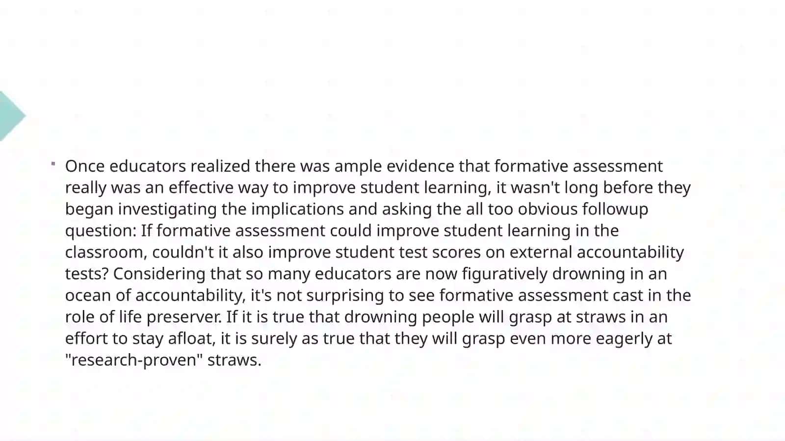 Investigations Formative Assessment 3