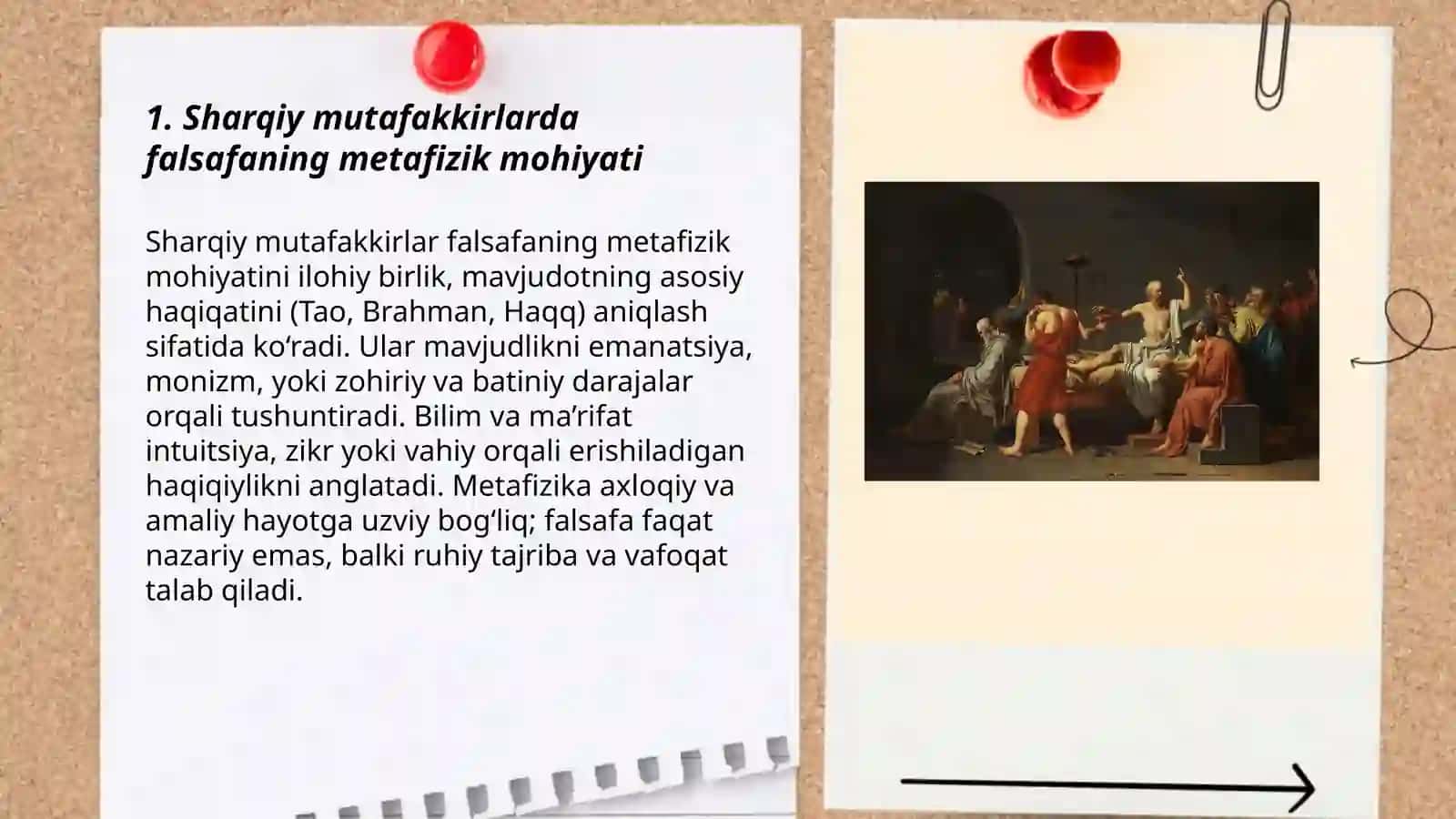 Falsafaning mohiyatiga oid sharq va gʻarb mutafakkirlari ta'riflarni tasniflash 3