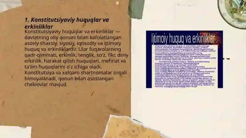 Konstitutsiyaviy huquqlar va erkinliklar 3