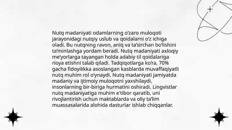 Nutq madaniyati va uning ahamiyati 3