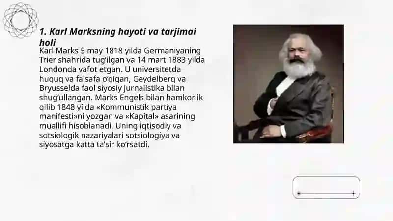 Karl Marksning hayoti va tarjimai holi 3