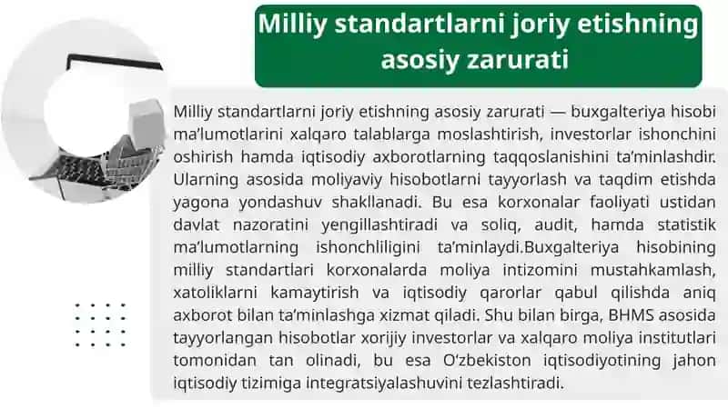 Buxgalteriya xisobining milliy standartlari 3