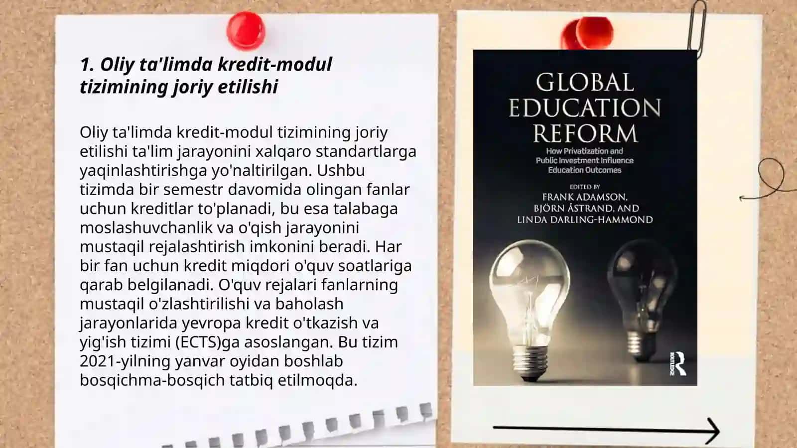 Oliy ta'limda kredit-modul tizimining joriy etilishi 3