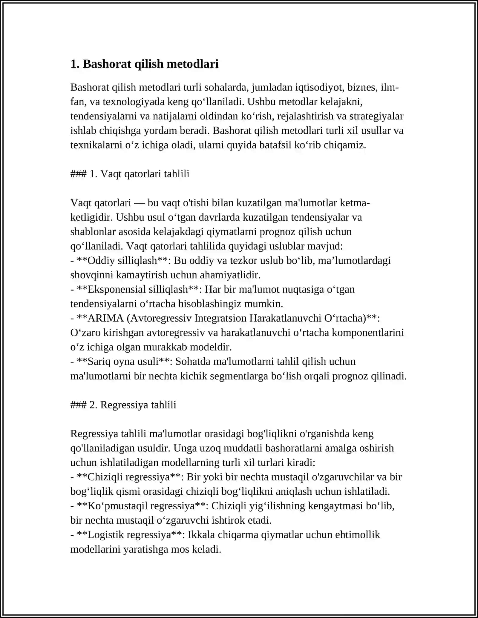 ILMIY TADQIQOT MAVZUSI BOʻYICHA ADABIYOTLAR BILAN TANISHISH, MAʼLUMOTLAR TOʻPLASH 3
