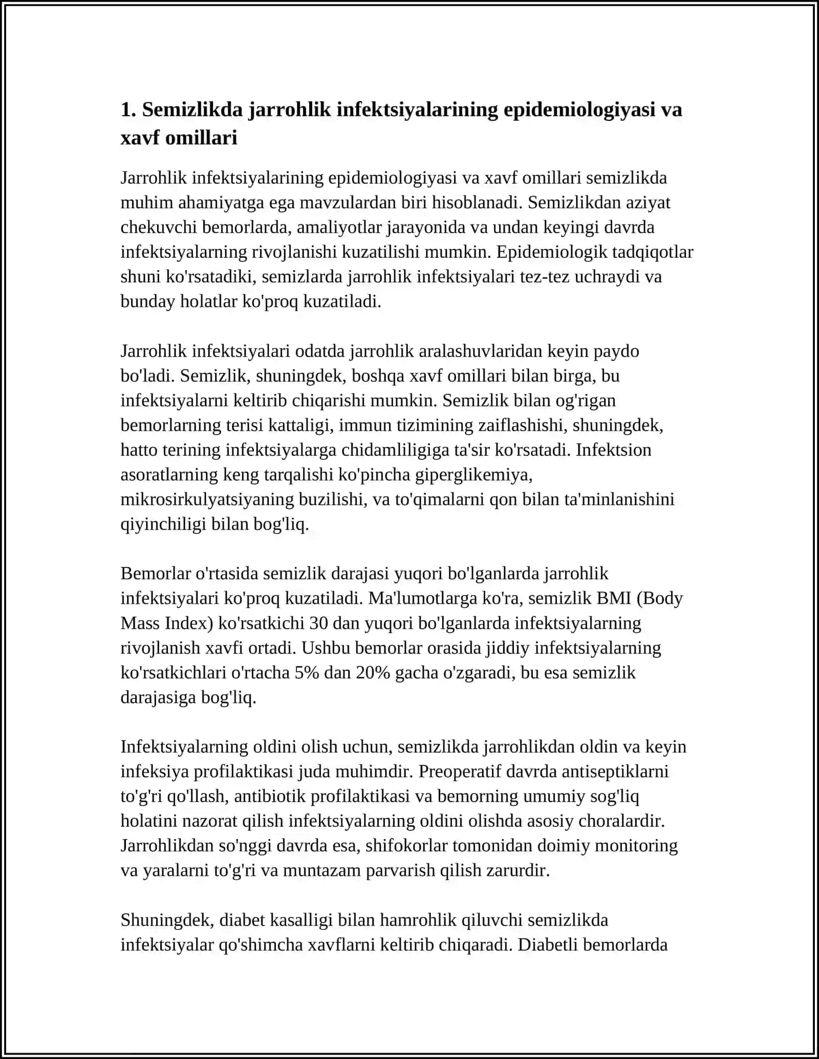 SEMIZLIKDA JARROHLIK INFEKTSIYANI DAVOLASH 3