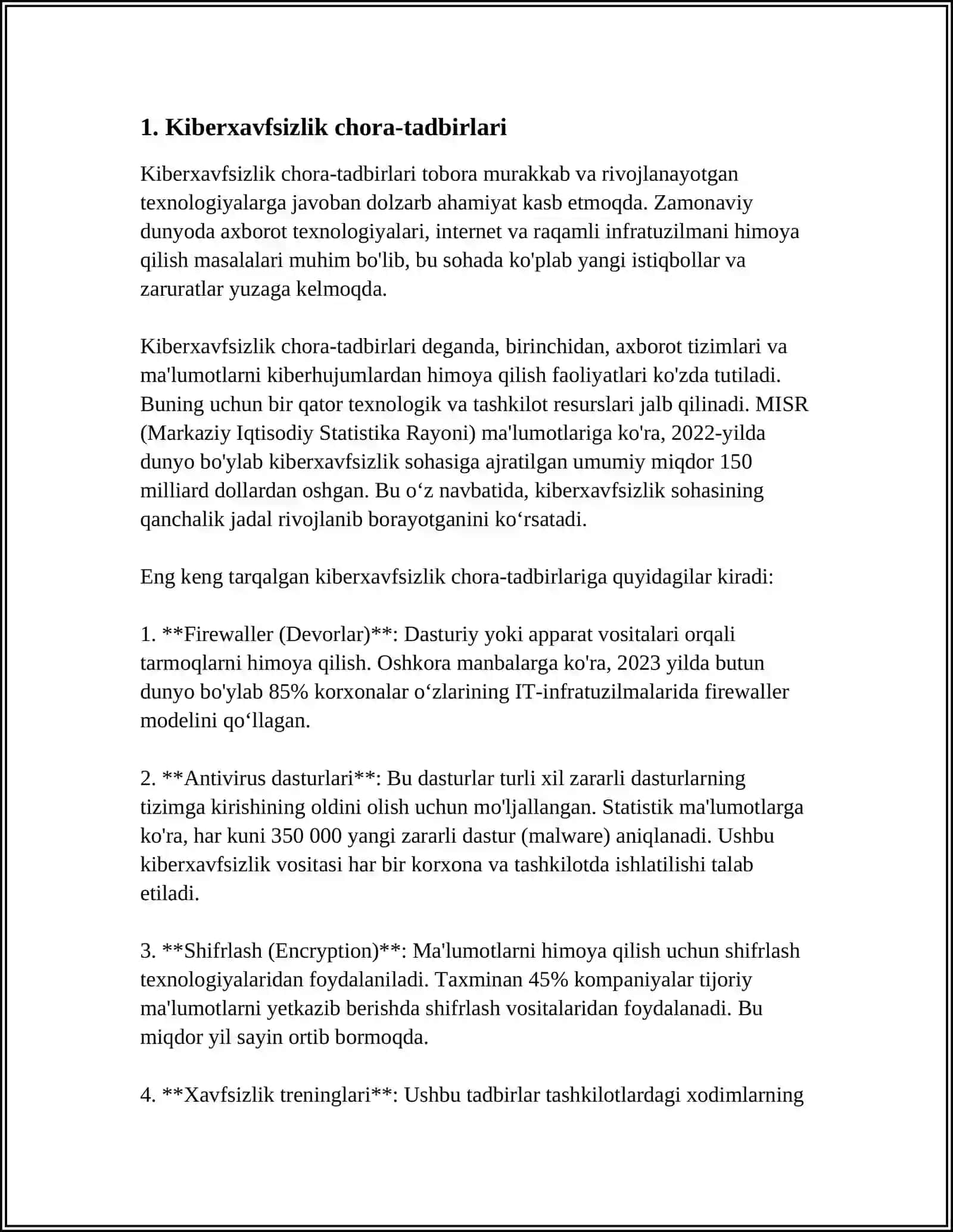 KIBERMAKON, KIBERTERRORIZM, KIBERZOʼRAVONLIK (CYBERBULLYING) TUSHUNCHALARINING MOHIYATI 3