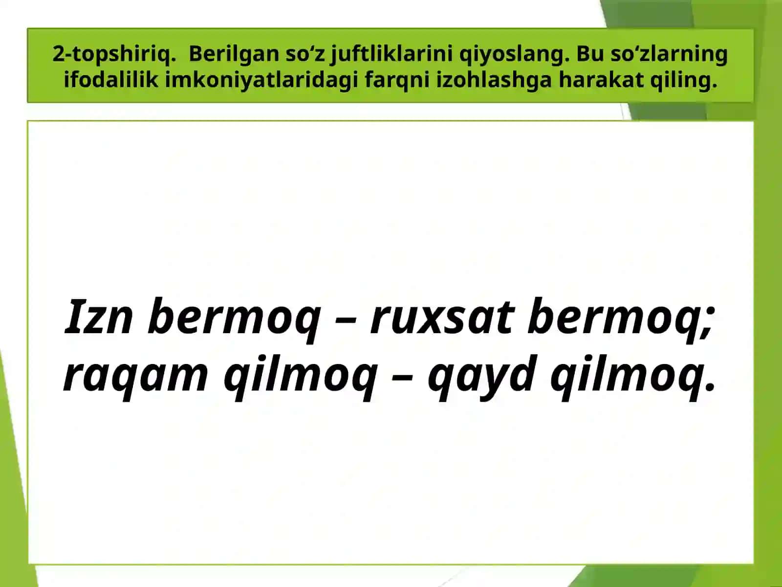 NUTQNING IFODALILIGI 3