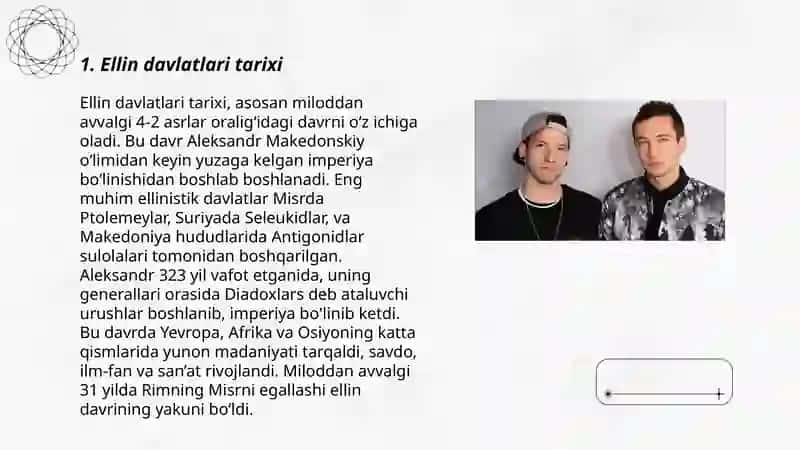 Ellin davlatlari tarixi 3