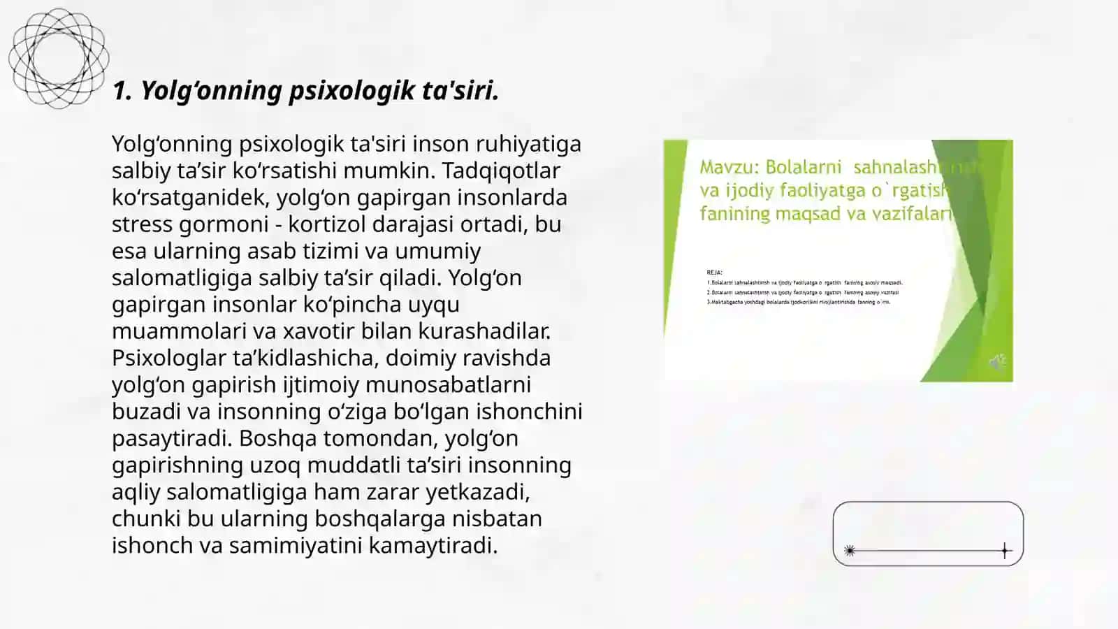 Ijodiy bayon (50 ball) Yolg‘on. Argo va jargon 3
