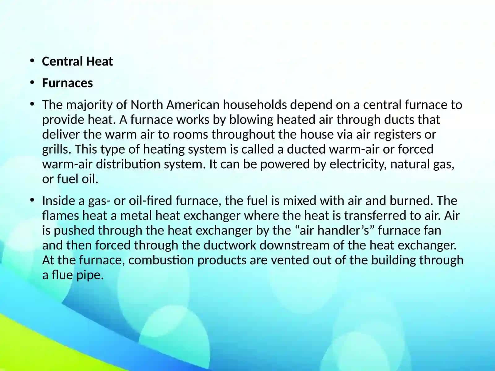 Types of Heating Systems 3