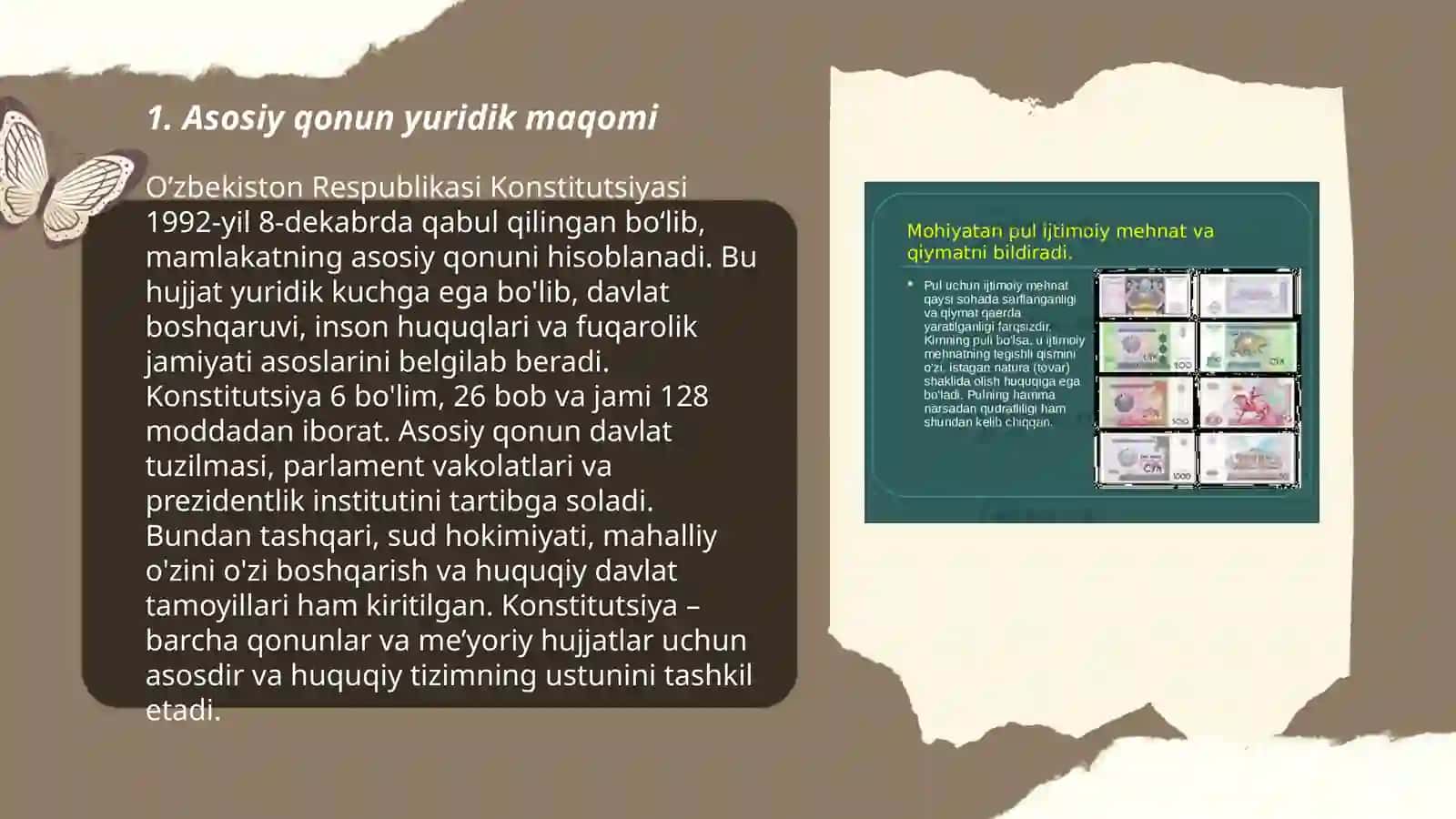 O'zbekiston Respublikasi konsitutsiyasini boshqa davlat konsitutsiyasi bilan qiyosiy tahlil qilish 3