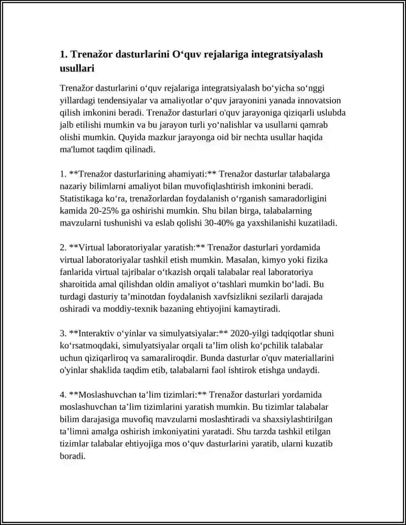 O‘QUV JARAYONIDA TRENAJOR DASTURLARIDAN FOYDALANISH TEHNALOGIYASI 3