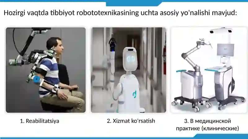 TIBBIYOTDA ROBOTОTEXNIKA TIZIMLARI 3