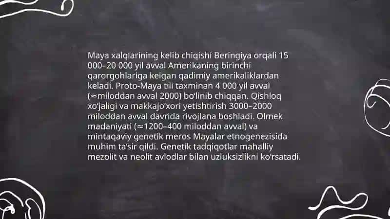 Maya xalqlari 3