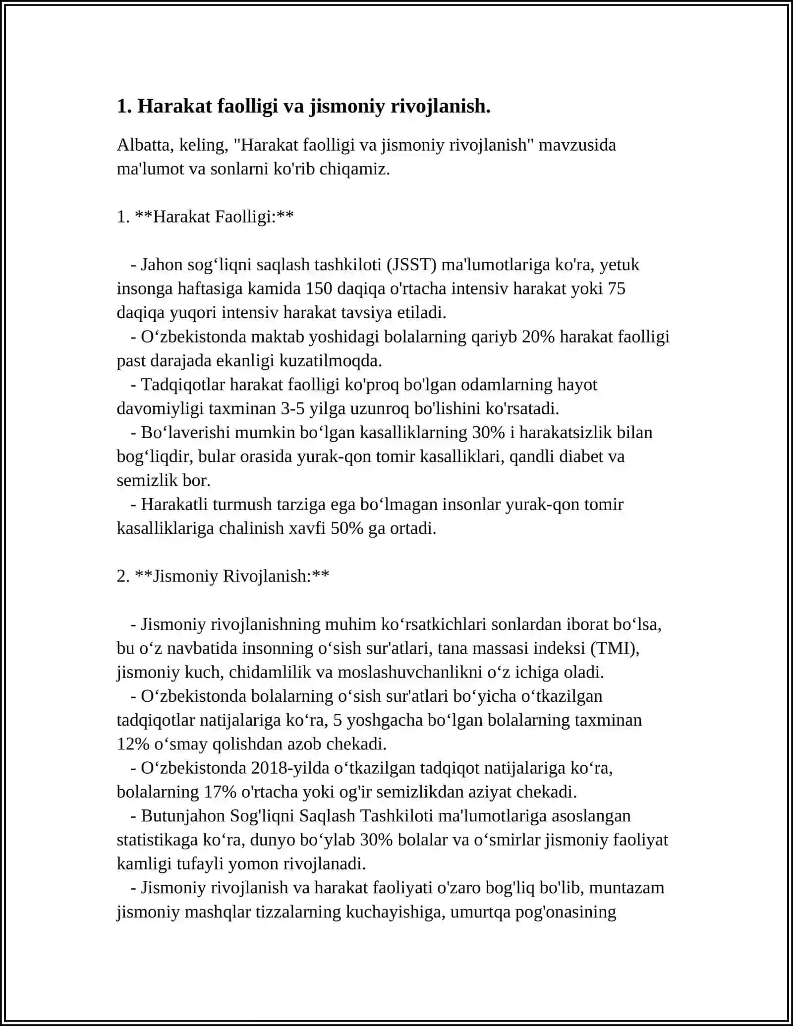 ILK VA MAKTABGACHA YOSHDAGI BOLALAR RIVOJLANISHIGA QÖYILADIGAN DAVLAT TALABLARI 3