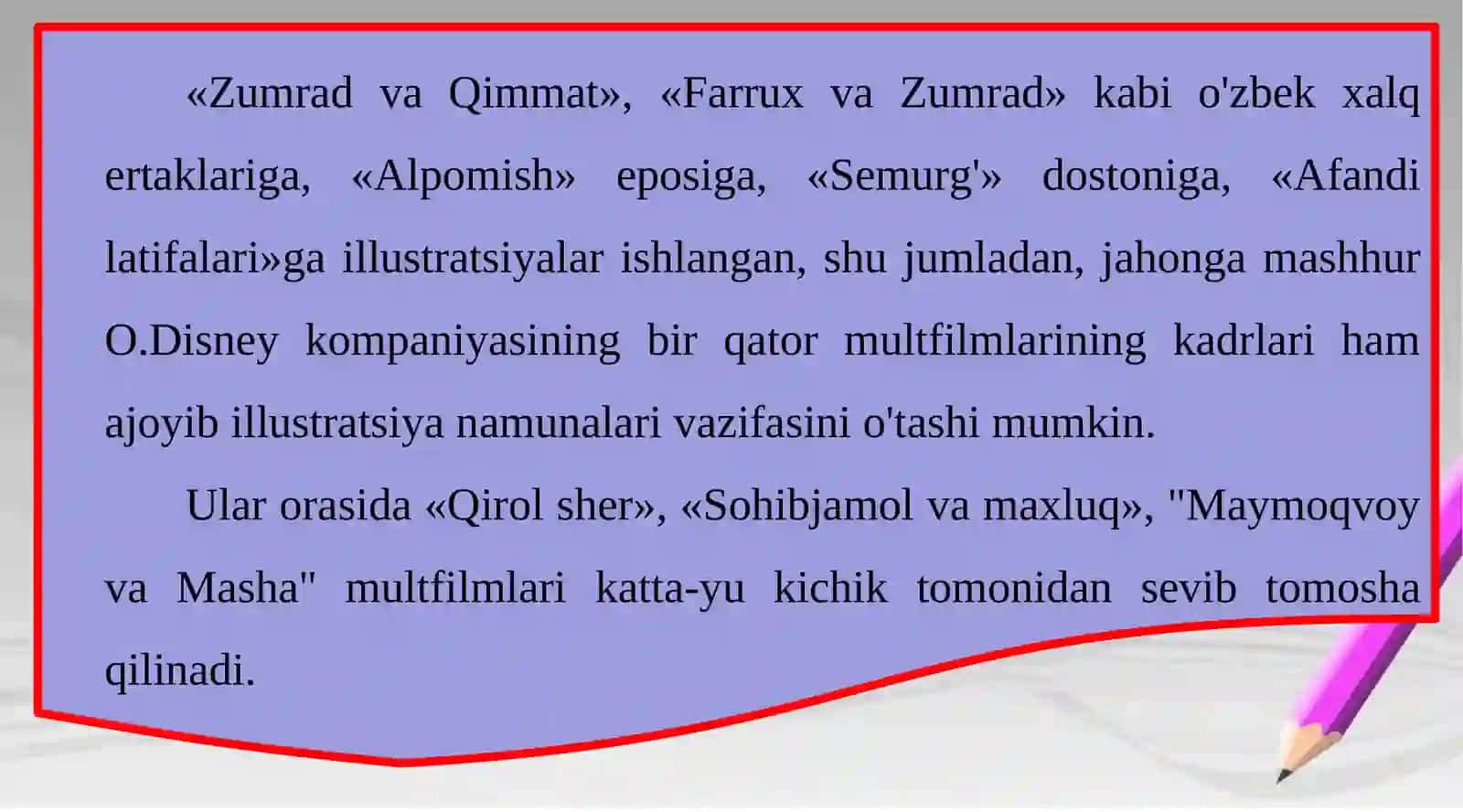 Kitob illustratsiyasi san'ati tarixini o'rganish 3