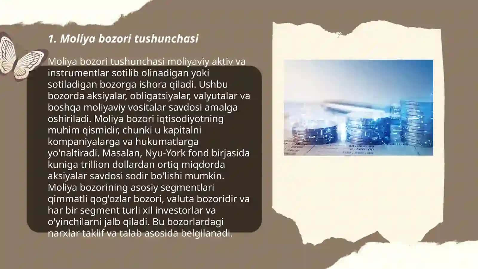 Moliya bozorini tartiblashtirish 3