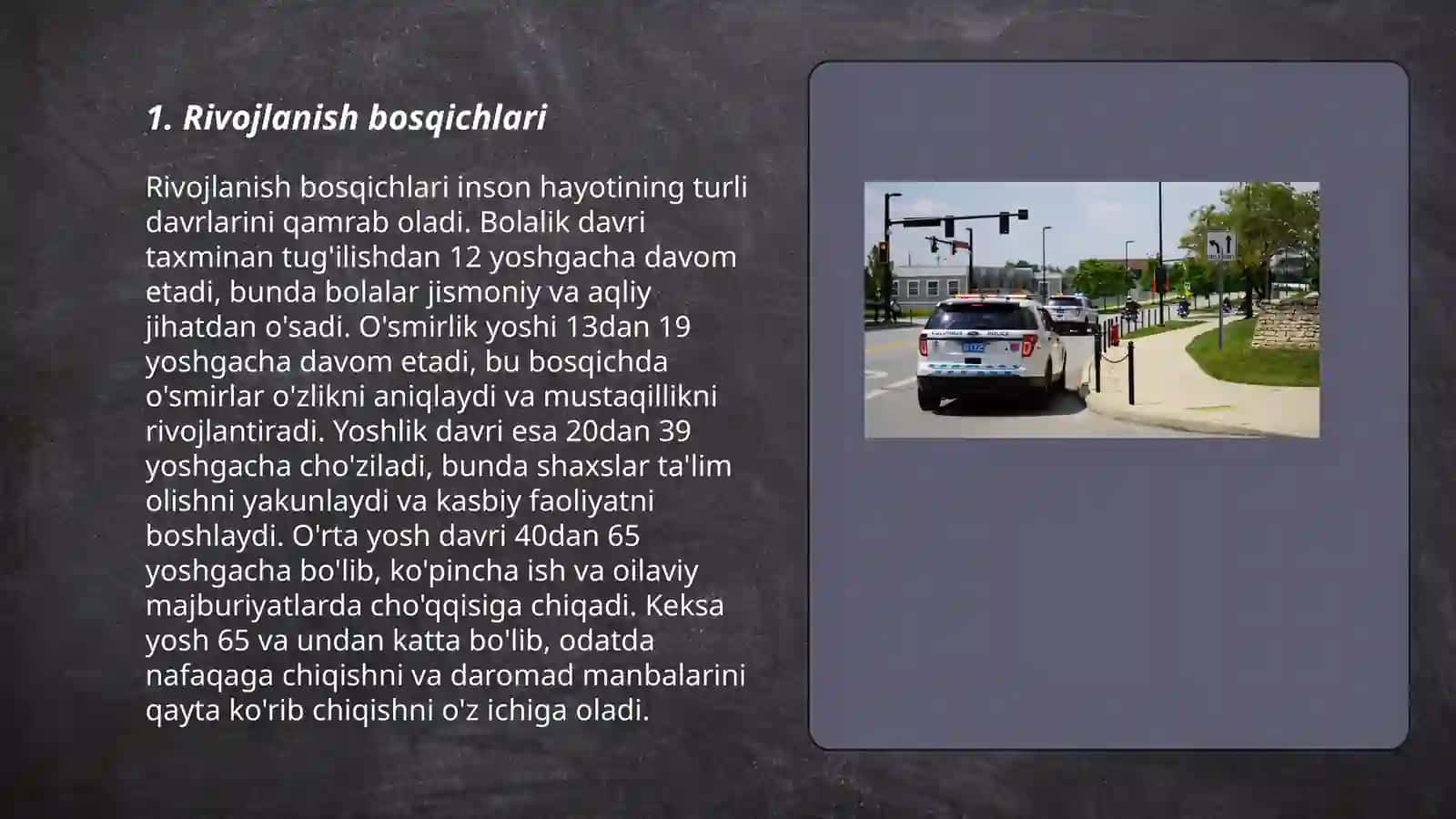 Shaxs rivojlanishing umumiy qonuniyatlari 3