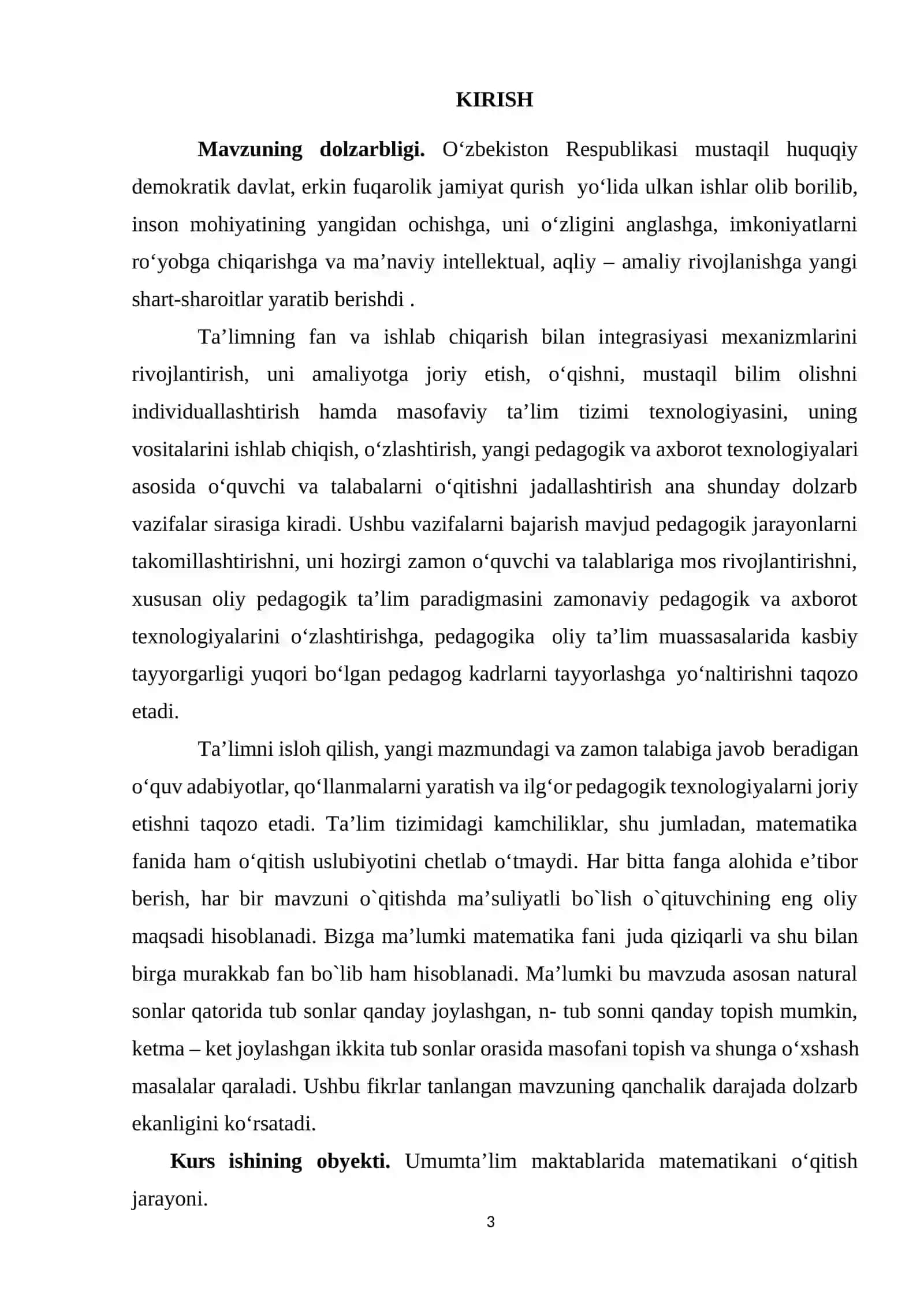 Tub va murakkab sonlar 3