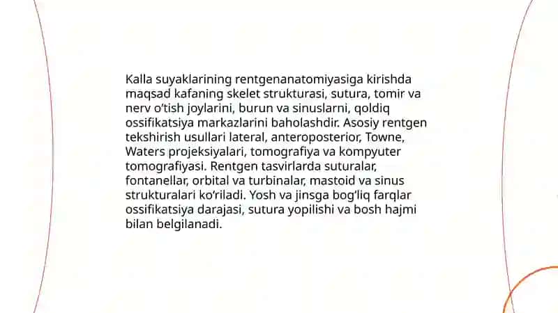 Kalla suyaklarining rentgenanatomiyasi 3