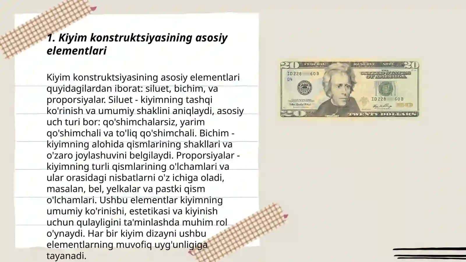 Zamonaviy kiyim konstruktiv tuzilishini taxlil qilish 3