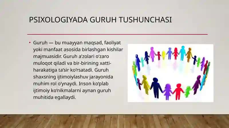 guruh va jamoa psixologiyasi 3