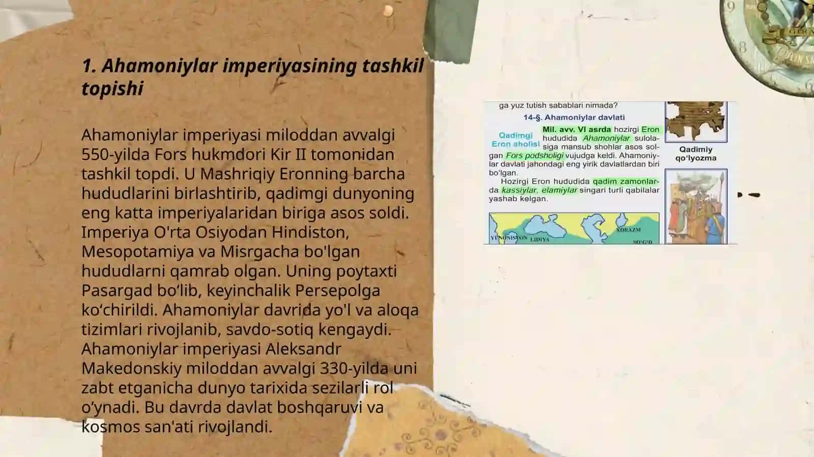 Ahamoniylar hukmronligi davrida Oʼrta Osiyoning tarixiy geografiyasi 3